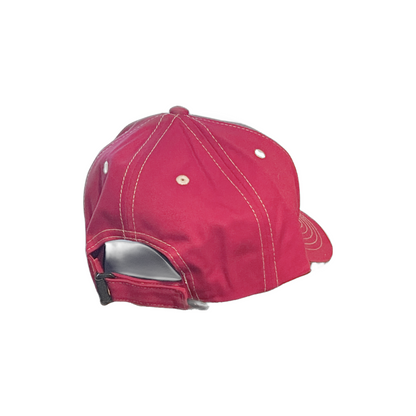 Red/Gray Hat Customizable