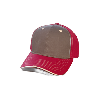 Red/Gray Hat Customizable